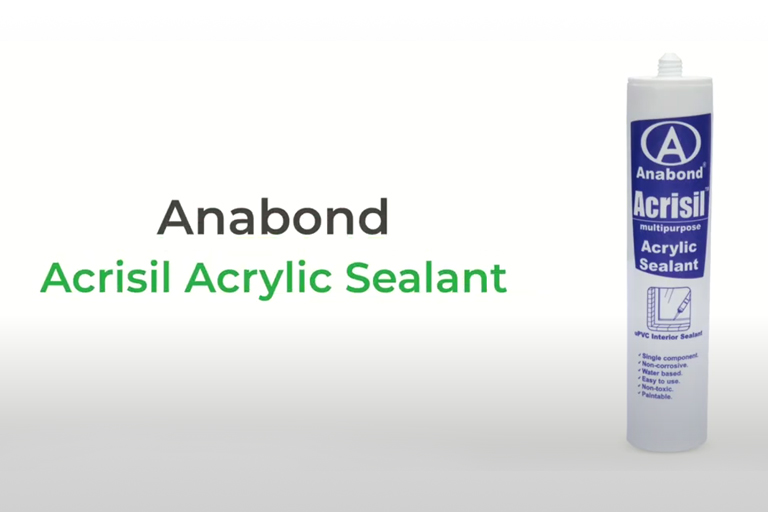 anabond products Acrisil Acrylic Sealant